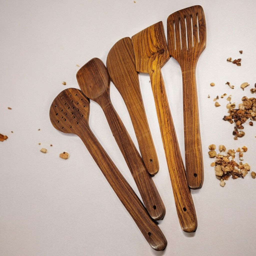 Wooden Spatula Set