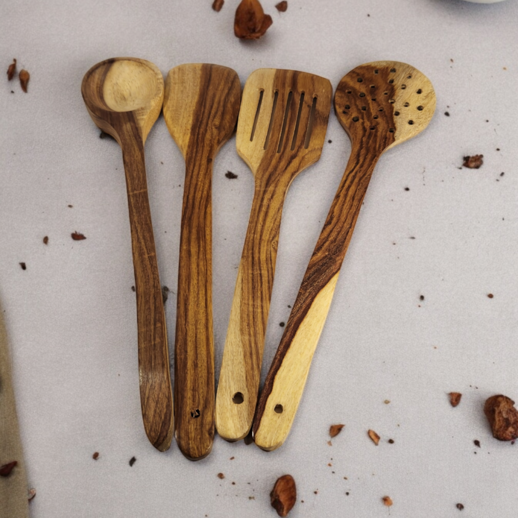 Wooden Spatula Set