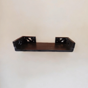 Romantic Wall Hanging Showpiece – Wooden Hanging Shelf with Cute Figurines and Bells - Image 6